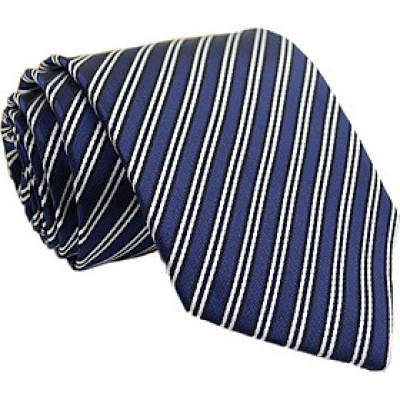 Cà Vạt Nam Titishop CVN091 (145 x 8 cm) - Xanh Đen