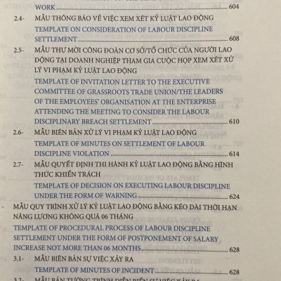Các Biểu Mẫu Nhân Sự Khó Tìm Liên Quan Đến Pháp Luật Lao Động