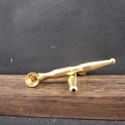 Tẩu lọc thuốc bằng đồng cao cấp, Dùng cho được cả Sợi và điếu : Lớn + Vừa + Nhỏ, có thể tháo rời và vệ sinh !