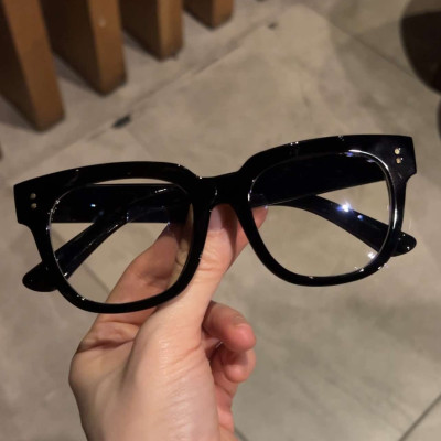 Kính Mắt vuông unisex form to bản gọng dày