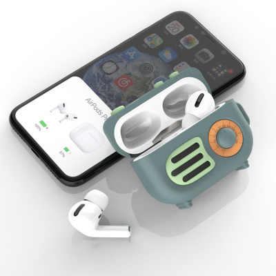 Bao Case Cho Airpods Pro Hình Radio Retro - Hàng chính hãng / Hàng nhập khẩu