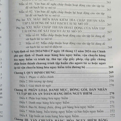 Luật Trật tự an toàn giao thông đường bộ - Hệ thống văn bản quy định chi tiết thi hành