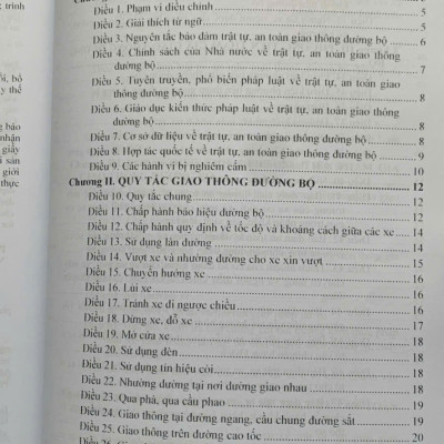 Luật Trật tự an toàn giao thông đường bộ - Hệ thống văn bản quy định chi tiết thi hành