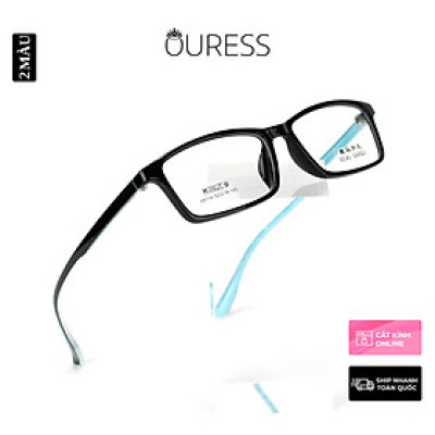 Gọng kính nhựa 68114 thời trang nam nữ siêu nhẹ siêu bền OURESS 