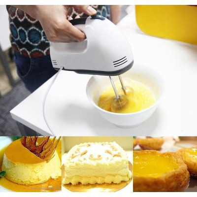 [HCM] Máy Đánh Trứng 7 Cấp Độ Tặng Kèm 4 Đầu Khuấy innox Máy Tạo Bọt Máy Đánh Bọt Inox