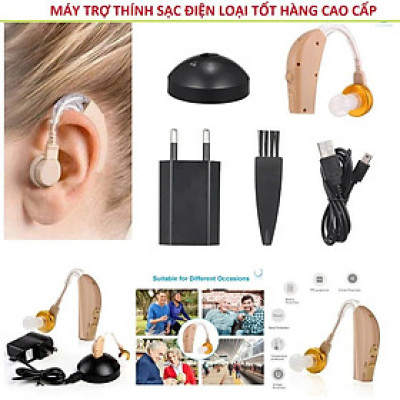 Tai Nge Trợ Thíinh Không Dây JZ-1088F2 – Có Sạc, Hỗ Trợ Người Già Lớn Tuổi, Nghe Rõ Ràng , đèn trợ sáng