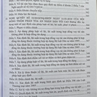 Hệ Thống Các Nghị Quyết Của Hội Đồng Thẩm Phán, Toà Án Nhân Dân Tối Cao Về  Hành Chính, Kinh Tế - Thương Mại và Hôn Nhân Gia Đình Từ Năm 2000 Đến 2023