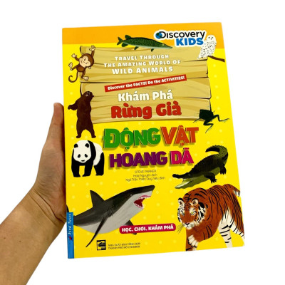 Khám Phá Rừng Già - Động Vật Hoang Dã (Tái Bản 2022)