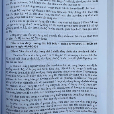 Tra cứu, chỉ dẫn áp dụng Luật Đất Đai năm 2024- Luật Nhà Ở năm 2023