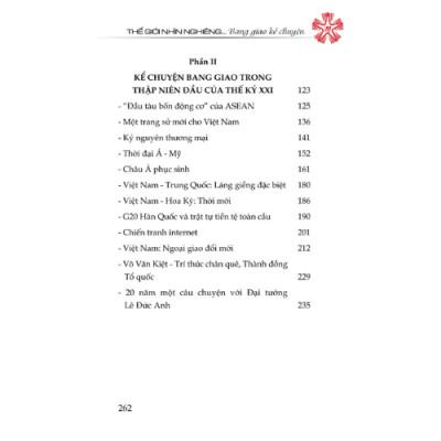 Thế giới nhìn nghiêng... Bang giao kể chuyện (bản in 2024)