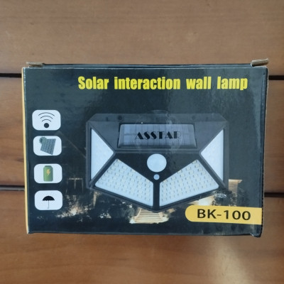 Đèn Năng Lượng Mặt Trời, Đèn Cảm Biến Tự Động Bật Tắt, Đèn Loại 100Led