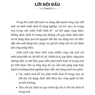 Nông Nghiệp Xanh Và Sạch - Những Điều Cần Biết Về Chinh Sách Nông Nghiệp Và Phát Triển Nông Thôn