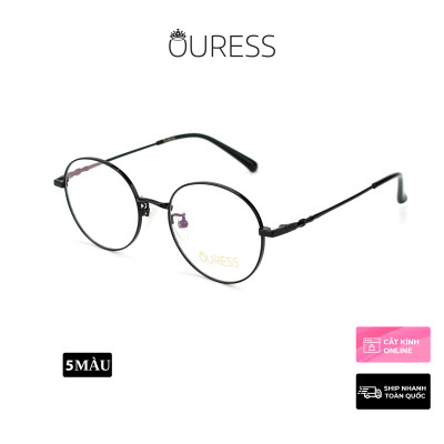Gọng kính cận 9055 chất liệu titan thời trang mắt kính OURESS nam nữ siêu nhẹ siêu bền