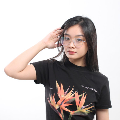 Gọng kính cận F63070 và F63040 hợp kim thời trang mắt kính OURESS nam nữ siêu nhẹ siêu bền