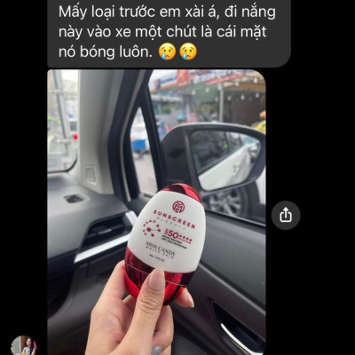 Kem Chống Nắng Song Kháng Nhật Bản MISS CANDY SUNSCREEN HA NANO SPF 50,PA ++++ 50g, Chống Nước, Chống UVA/UVB, Chống Ánh Sáng Xanh & Tia Hồng Ngoại,Bảo Vệ Da Lên Đến 8 Tiếng - Gia Tuệ House