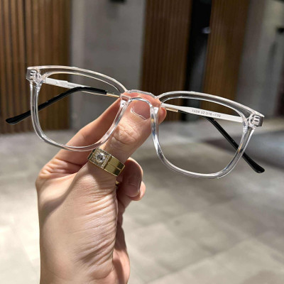 Kính Mắt vuông form nhỏ màu thạch trong cao cấp