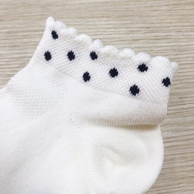 Set 2 đôi tất học sinh cổ ngắn ORGANIC dành cho trẻ từ 12-15 tuổi thương hiệu ELLE EK98 LOC2