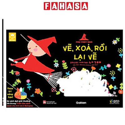 Sách - Tủ Sách Vui Để Học - Phù Thủy Nhỏ - Vẽ, Xóa, Rồi Lại Vẽ