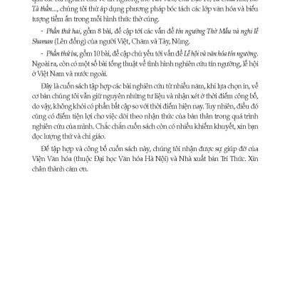 Tín Ngưỡng Lễ Hội Cổ Truyền Việt Nam (Tái bản 2025)