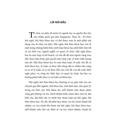 Phương pháp, kỹ năng, kinh nghiệm chủ trì, tham dự hội nghị, hội thảo khoa học (Xuất bản lần thứ hai) - bản in 2024