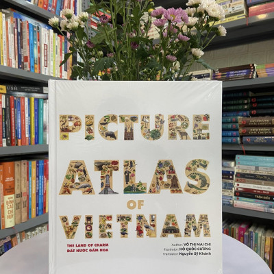 Đất nước gấm hoa - Atlass Việt Nam - Văn hóa, lịch sử, địa lý Việt Nam được trình bày và dẫn dắt theo Bản đồ đất nước Việt Nam trước sáp nhập