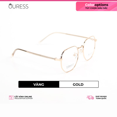 Gọng kính Titanium cao cấp thời trang nam nữ Ouress BL7220