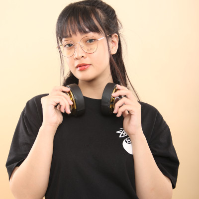 Gọng kính titanium 1045 thời trang nam nữ siêu nhẹ siêu bền OURESS