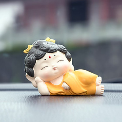 Tượng Phật A di Da Ban Phước Đế Gỗ Hoa Sen Trang Trí_ Hàng chính hãng