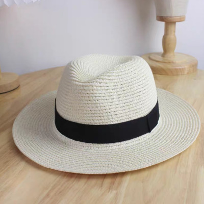 Nón cao bồi phớt mũ cao bồi nam nữ Fedora comboy chất liệu cói Hàng nhập dona24072901