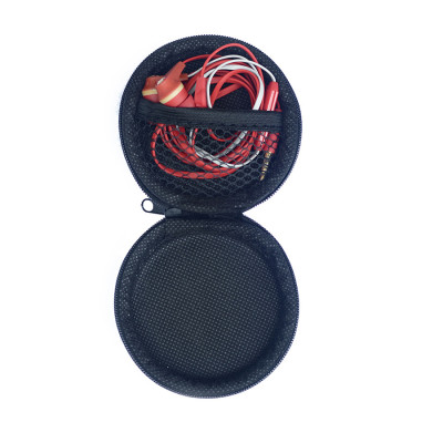 Hộp Đựng Tai Nghe Họa Tiết Biểu Tượng Captain America (Xanh) - Hàng Chính Hãng