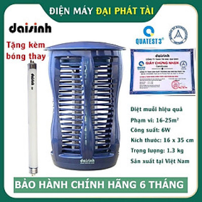 Đèn diệt côn trùng Đại Sinh D62 tặng kèm bóng thay thế