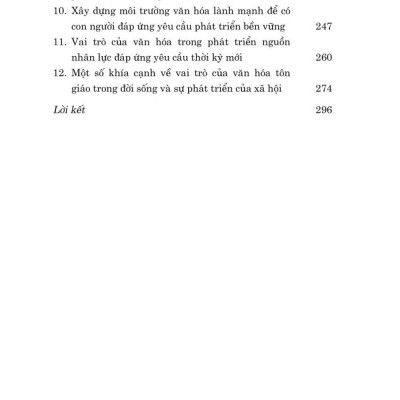 Trụ cột văn hóa một góc nhìn - bản in 2024
