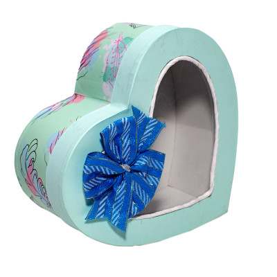 Hộp Quà Tim Kiếng TI043 Phượng Hoàng (22 x 10 cm) - Giao màu ngẫu nhiên