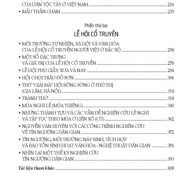 Tín Ngưỡng Lễ Hội Cổ Truyền Việt Nam (Tái bản 2025)