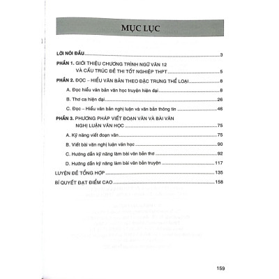 Sách - Điểm Cao Và Chinh Phục Ngữ Văn 12 Luyện Thi TN THPT