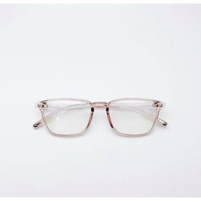 Kính Mắt Vuông Form Nhỏ Nhựa Dẻo Hàn Quốc Không Độ (Nhiều Màu)