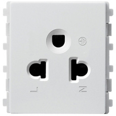 Ổ cắm đơn 3 chấu 16A Schneider Electric dòng ZENCELO A (Size 2S)