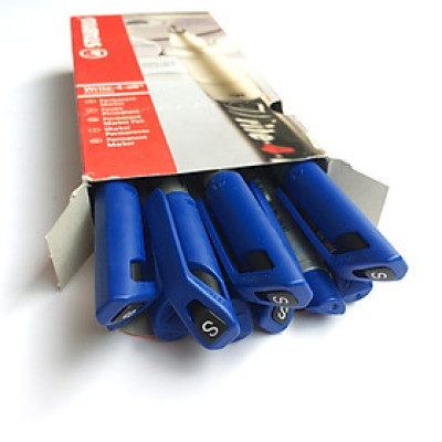 Hộp 10 Bút kỹ thuật STABILO Write-4-all PERMANENT S 0.5mm (AP166S/10) - Xanh