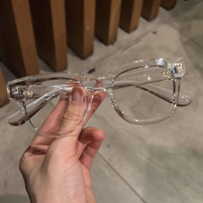 Kính mắt vuông thời trang gọng nhựa chắc chắn - Có thể thay mắt cận