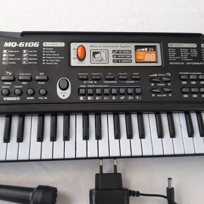 Đàn Điện Tử 61 Phím Kèm Mic Cho Bé Quà Tặng Giáo Dục Cho Trẻ - HÀNG CHÍNH HÃNG MINIIN