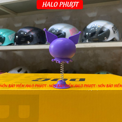 Lò Xo Kuromi - Phụ Kiện Trang Trí Nón Bảo Hiểm Kuromi Lắc Lư – Đồ Chơi Gắn Mũ Siêu Dễ Thương, Nhiều Màu