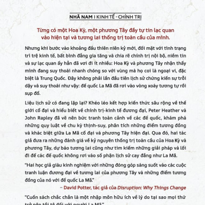 Sách - Tại sao các đế quốc sụp đổ (Peter Heather) (John Rapley) (Nhã Nam Official)