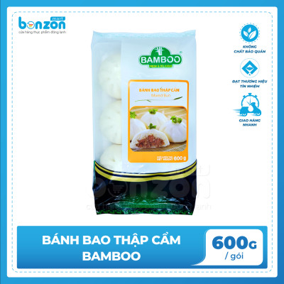 Bánh bao thập cẩm Bamboo 600gr