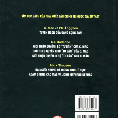Sách Combo Bộ Tư Bản - Phê Phán Khoa Kinh Tế Chính Trị Các Mác (Karl Marx) ) - Trọn Bộ 4 Quyển