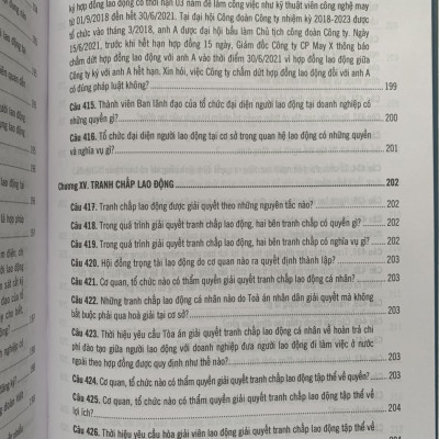 500 Câu Hỏi Và Tình Huống Giải Quyết Các Vướng Mắc, Tranh Chấp Lao Động Theo Bộ Luật Lao Động Năm 2019