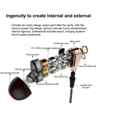 Tai Nghe Nhét Tai Super A4 9D Có Micro Jack 3.5mm Âm Thanh Siêu Trầm - miếng lót chuột