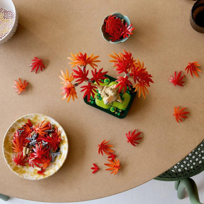 Đồ Chơi Lắp Ráp Cây Bonsai Lá Phong Đỏ - Lego Botanicals 10348 (474 Mảnh Ghép)