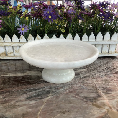 Bộ đồ thờ cúng đá cẩm thạch trắng