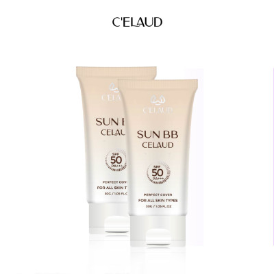 Combo 2 kem chống nắng tối ưu cho da Sun BB Celaud