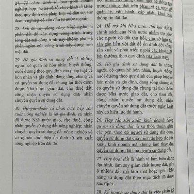 Nội dung kế thừa, bổ sung, đổi mới của Luật Đất đai năm 2024 so với Luật Đất đai năm 2013